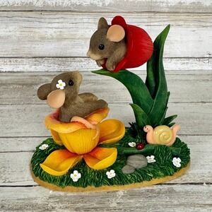 Charming Tails A Budding Romance Special Edition 2000 Fitz and Floyd 98/217